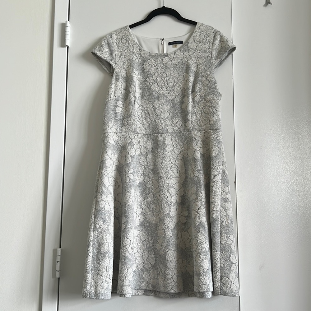 Tommy Hilfiger cap sleeve fit and flare dress